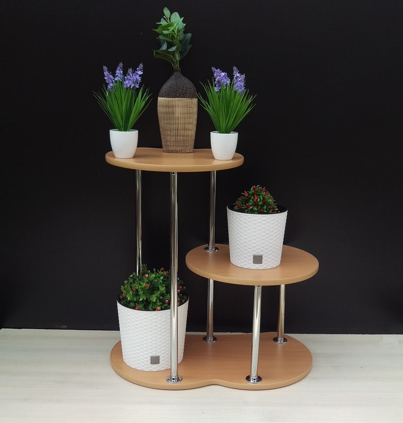Tiered plant stand Monaco 2. Indoor plant stands Etsy