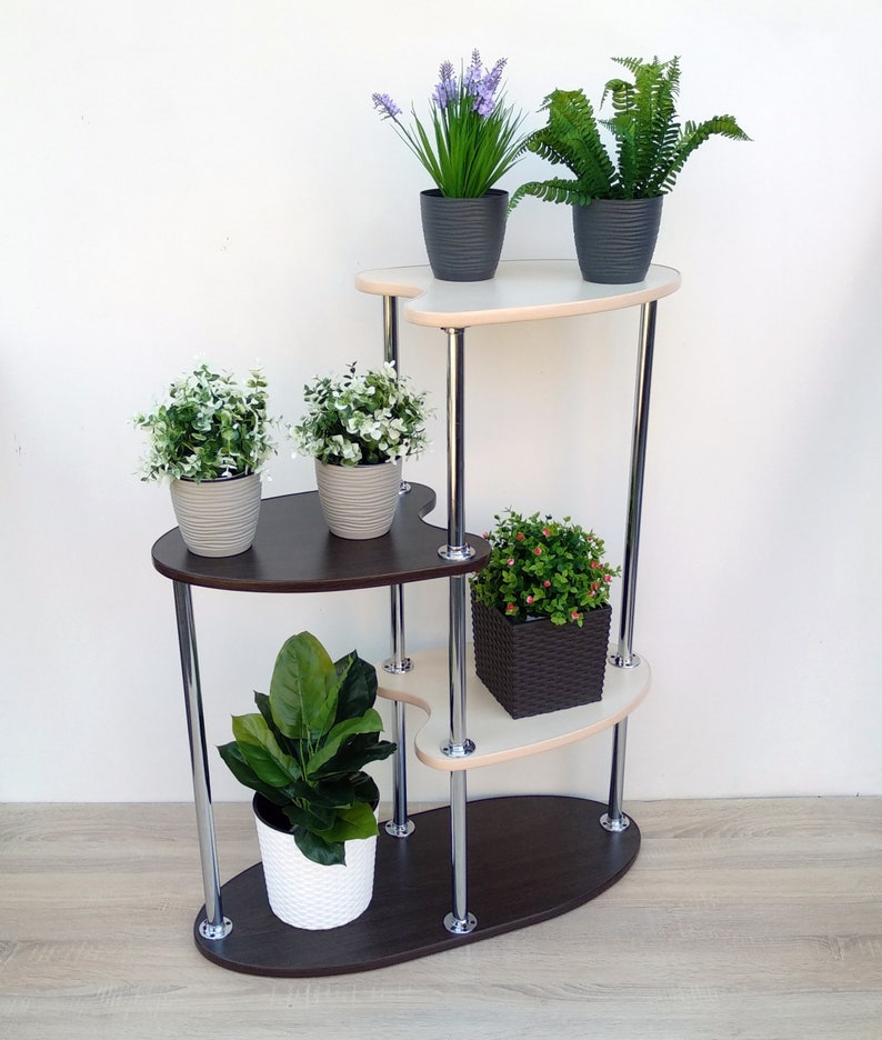 Tiered plant stand Camelia 2. Plant pot stand Etsy