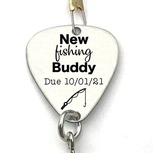 New Fishing Buddy Grandpa Fishing Lure Gift for Grandpa Fathers Day Gift For Papa Fishing Gift from Kids Pregnancy Announcement Birth