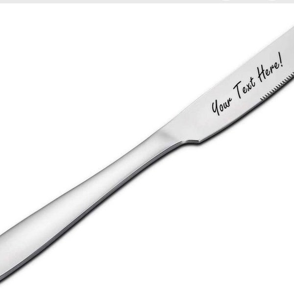 Customized knife - Personalized knife - Custom Spoon - Personalized Spoons - Custom Engraved knife - Personalized knife