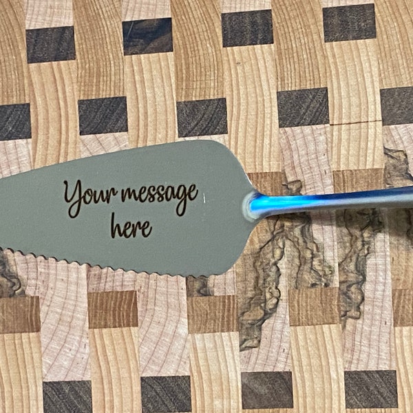 Personalized Cake Cutter Etsy