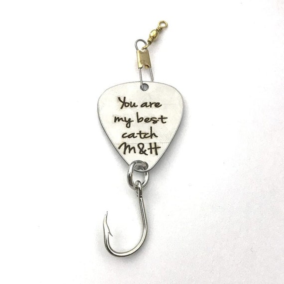 You Are My Greatest Catch - Custom Fishing Lure - Custom Engraved  Anniversary Gift - Gift for Husband - Boyfriend Gift - Valentines Day Gift