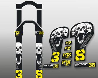 STAR SAM® STICKER FORK FOX 34 2021 Heritage Collection Die Cut ADHESIVE