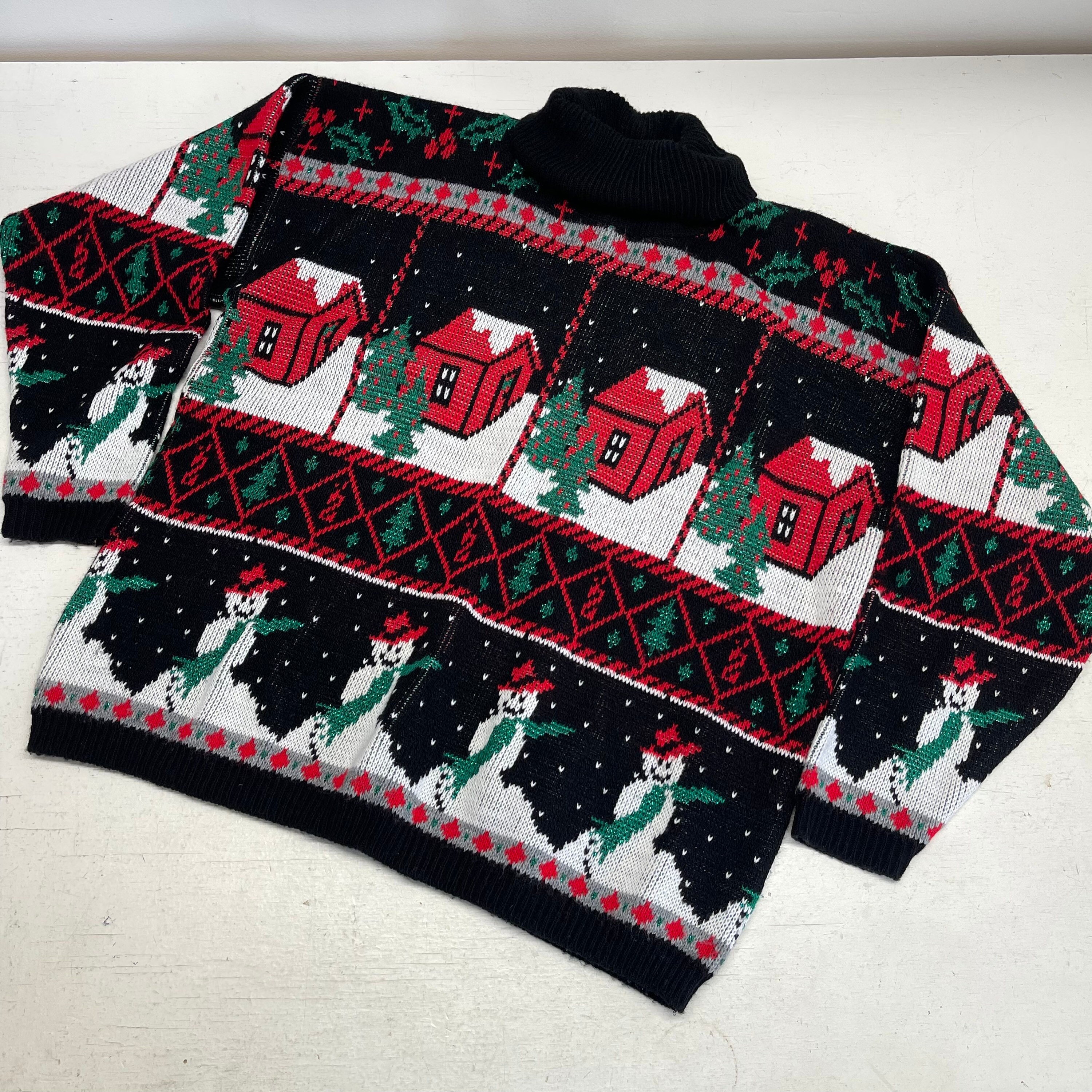 Ugly Christmas Turtleneck - Etsy