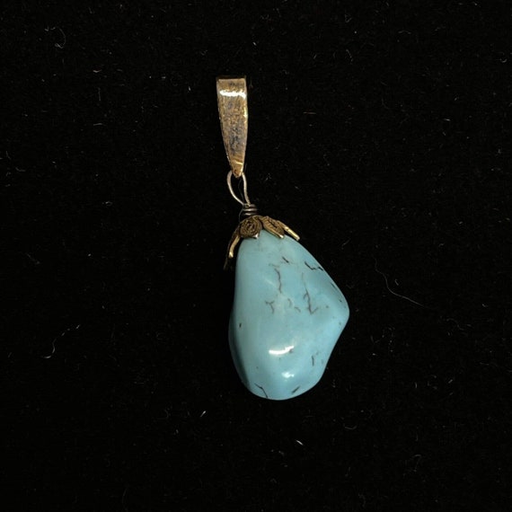 Antique Old Chinese Export Persian Turquoise Ster… - image 1