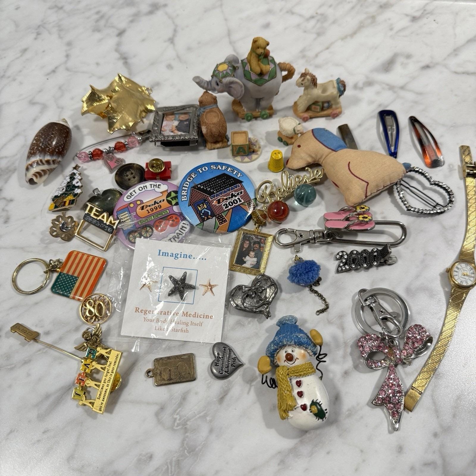 Vintage Keychain Lot - Etsy