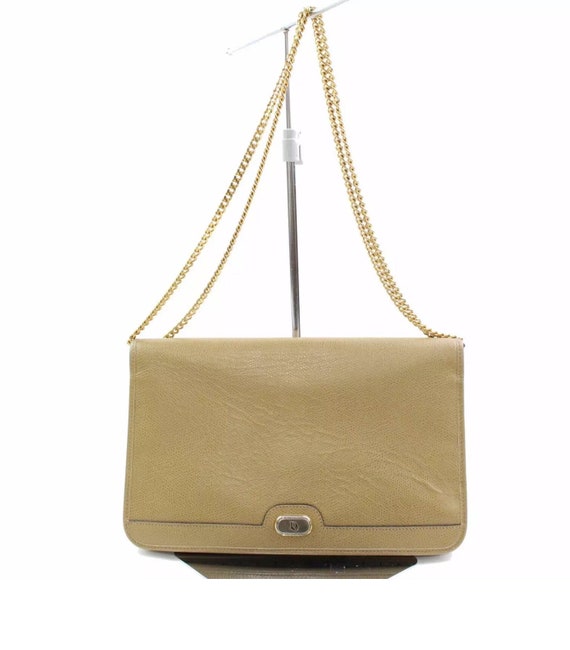 Authentic DIOR Shoulder or Crossbody bag. Beige Ch
