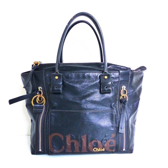 Chloe logo bag sale