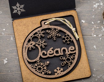 Boule Noel Personnalise Etsy
