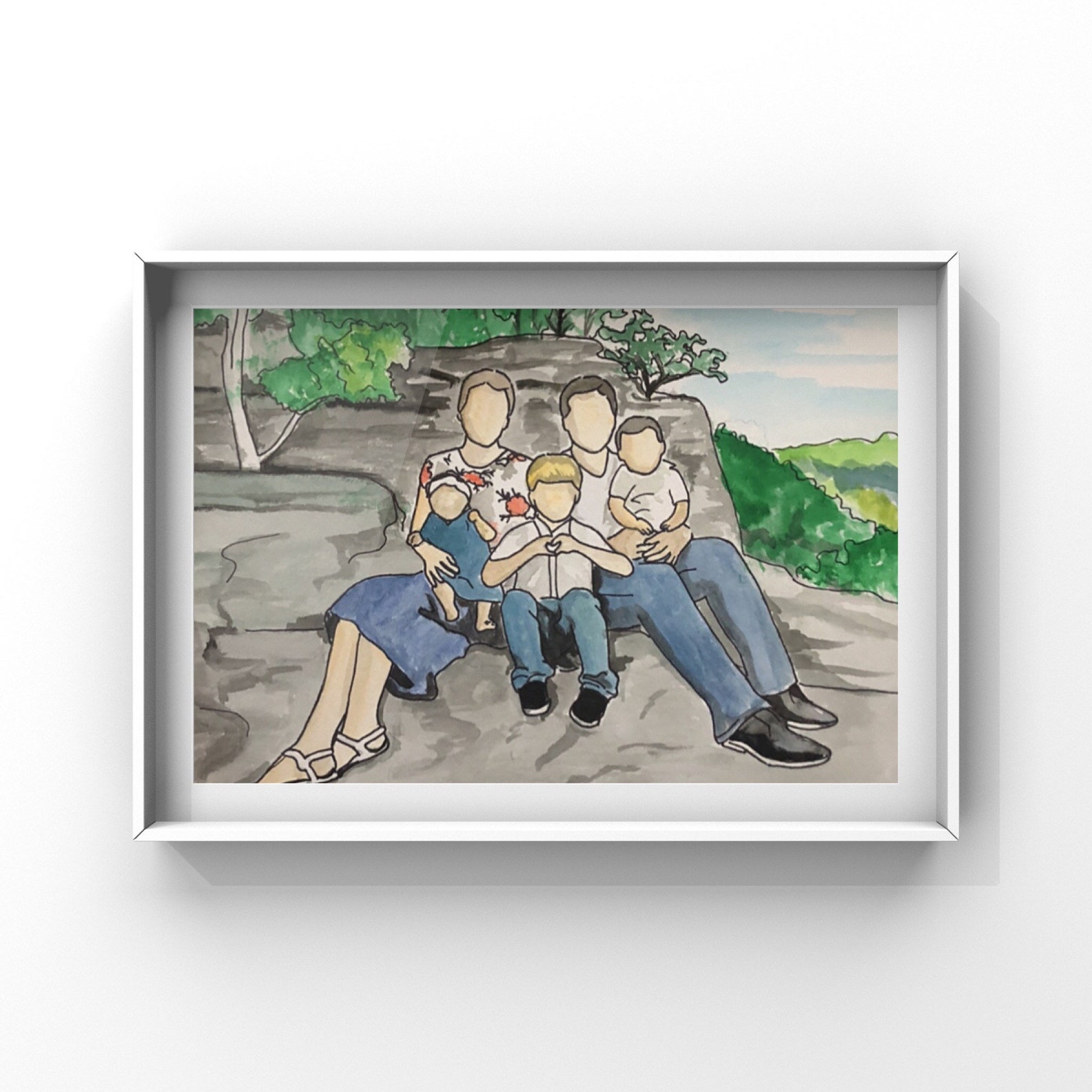 Custom Color By Number Portrait Color By Number Set Custom Etsy