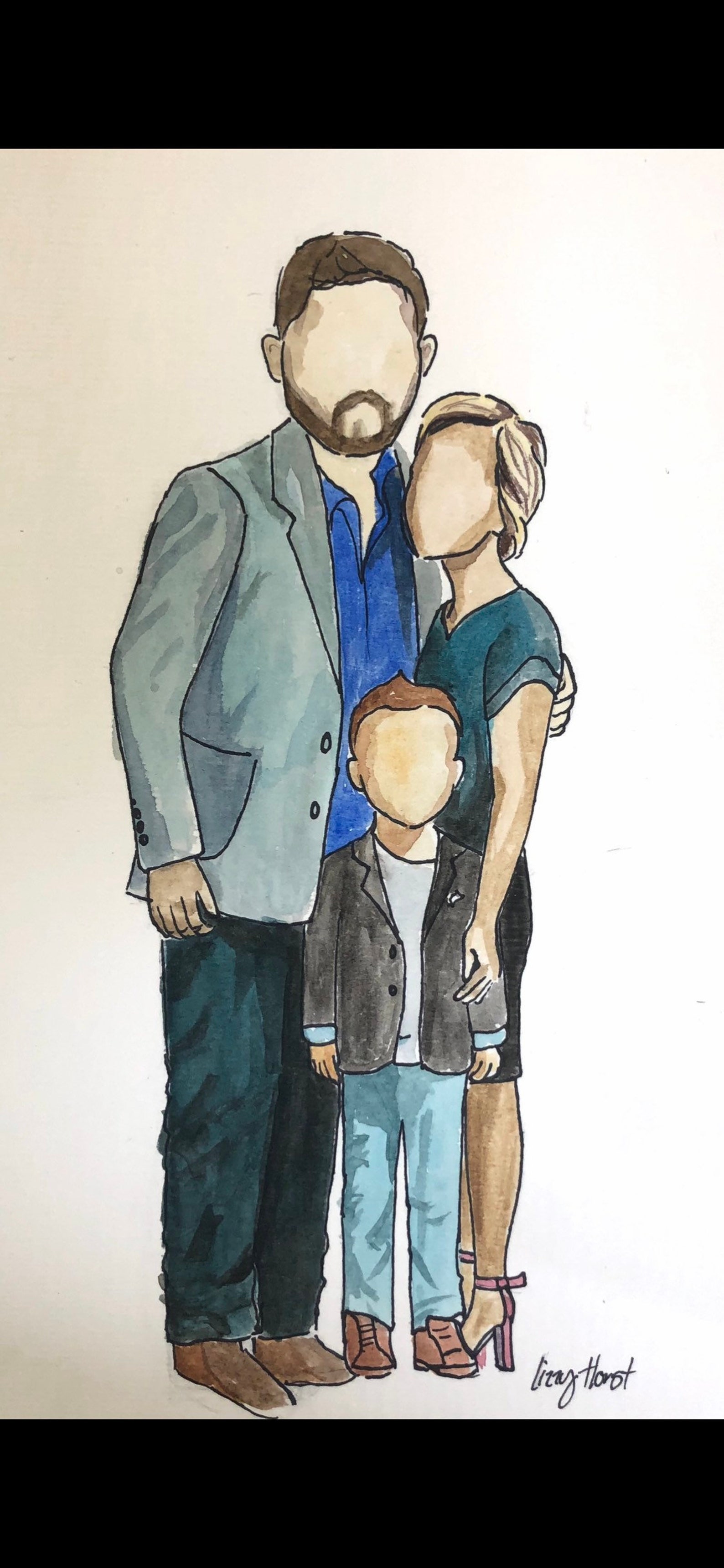 Custom Color By Number Portrait Color By Number Set Custom Etsy