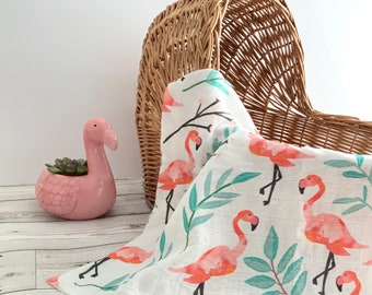 flamingo muslin