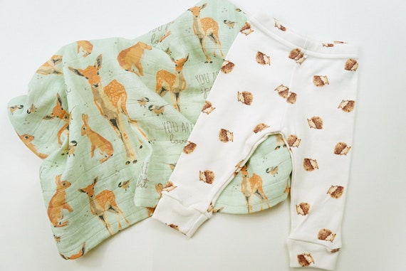 woodland muslin