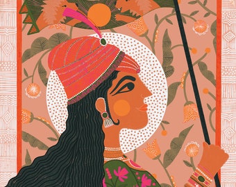 Super Girls + Women: Noor Jahan Print