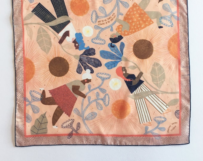 Myra - Daylight's Ballet Silk Scarf main image 0