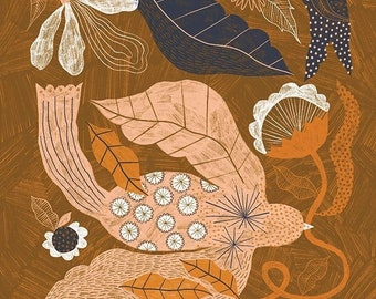 Fall Swoop Birds Print