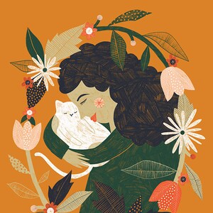 Kitty Cat Love Print
