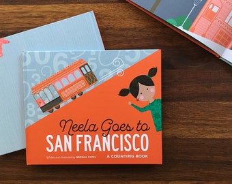 Neela va al libro infantil de San Francisco (¡FIRMADO!)