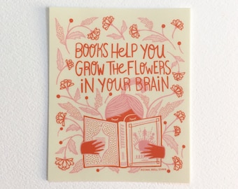 Books Help You Grow Sticker