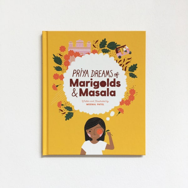 Priya Dreams of Marigolds & Masala Libro infantil (¡FIRMADO!)