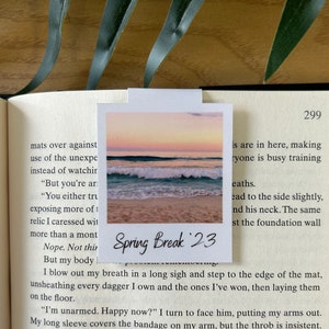 Photo Magnetic Bookmark | Custom Bookmark | Mother&#39;s Day Gift | Personalized Bookmark | Custom Bookish | Bookmark Photo | Book Gift