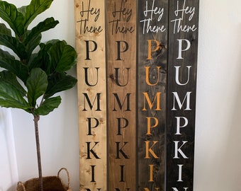 Fall Welcome Sign, Fall Front Porch Sign, Pumpkin Porch Sign, Thanksgiving Porch Sign, Porch Decor, Front Door Sign, Rustic Porch Decor,