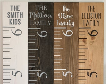 Personalized Growth Chart Etsy
