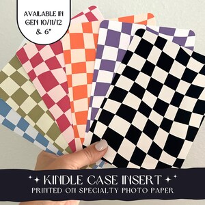 Kindle Case Insert | Kindle Gift | Insert for Kindle | Bookish Gift | Kindle Paperwhite Decor | Kindle Colorsoft Case | Kindle Gen 12