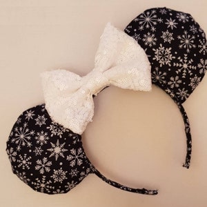 Frozen inspired minnie ears