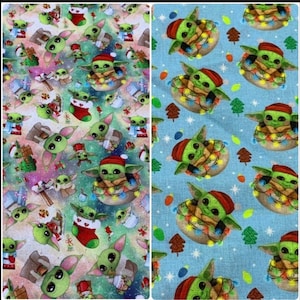 Grogu Christmas Minnie ears / hair accessories/ knotband / scrunchie / bow /Disney ears