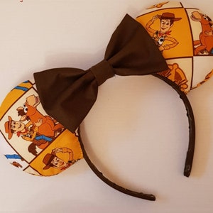Woody inspired minnie ears