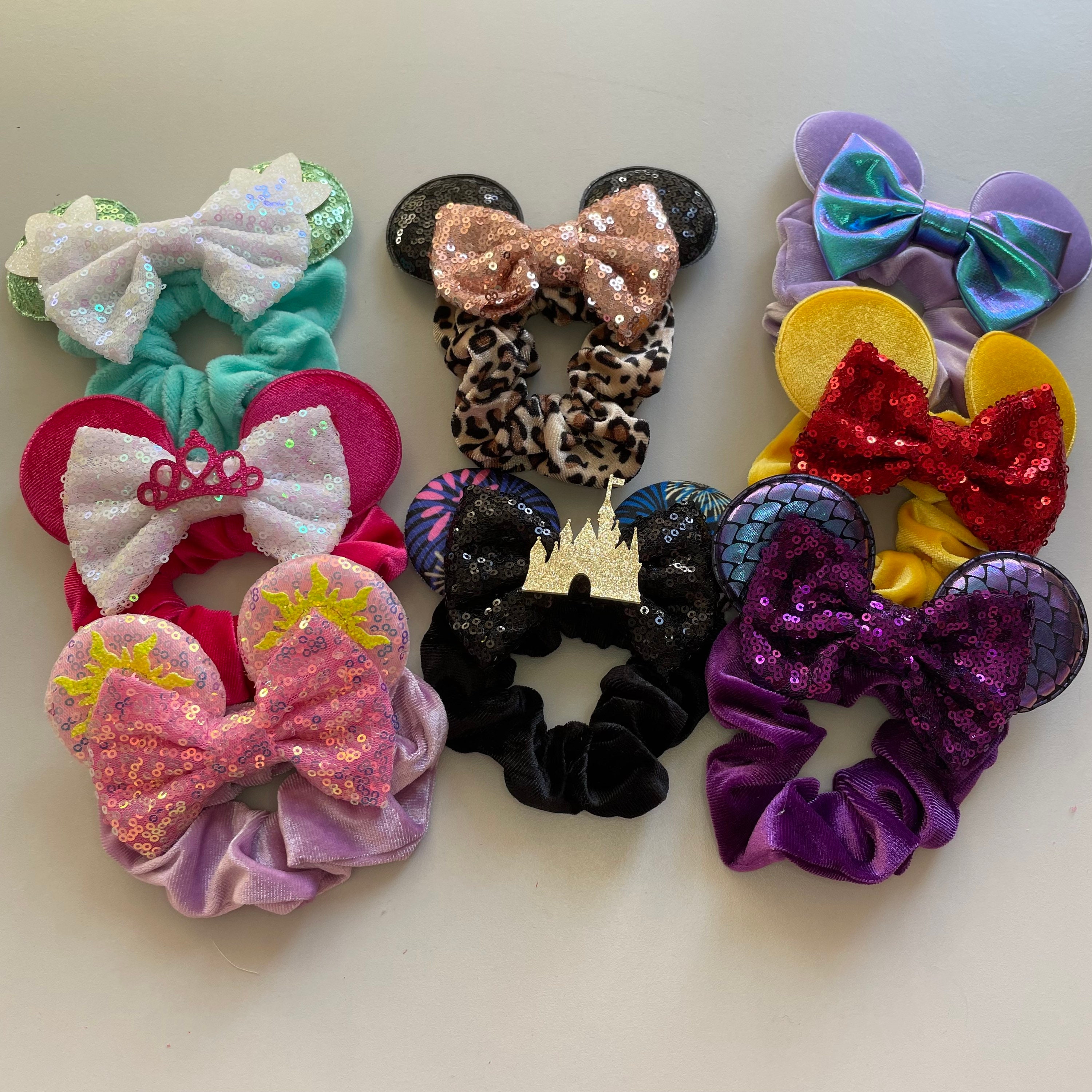 ミニーマウスの耳のシュシュ / ディズニーのシュシュ / ミニーの