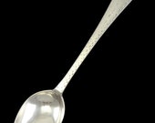 Antique c1750 Pre Revolutionary War American Salem MA Coin Silver Tea Spoon 18th Century