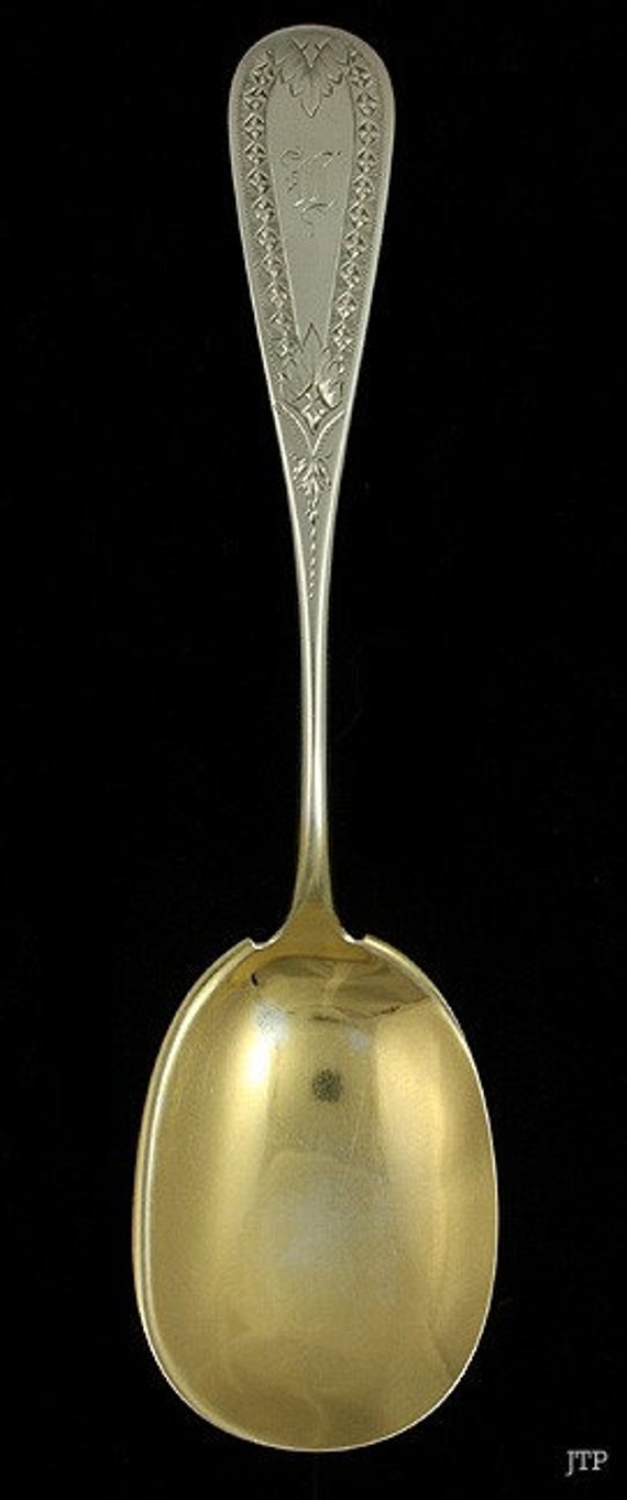 純銀 スターリング シルバー ベリースプーン サービングスプーン アンティーク 純銀 スターリング シルバー ベリースプーン サービングスプーン