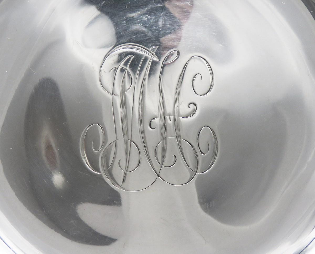 Antique C1895 Tiffany Co Clover Thistle Sterling Silver
