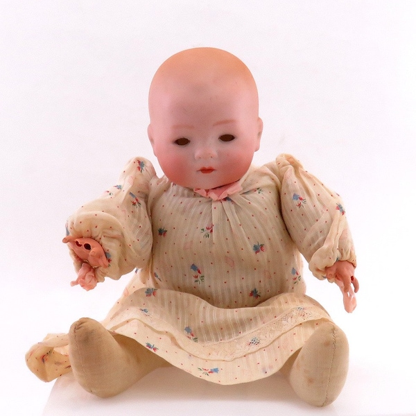 Antique Armand Marseille Germany My Dream Baby Bisque Porcelain Doll 14 inches