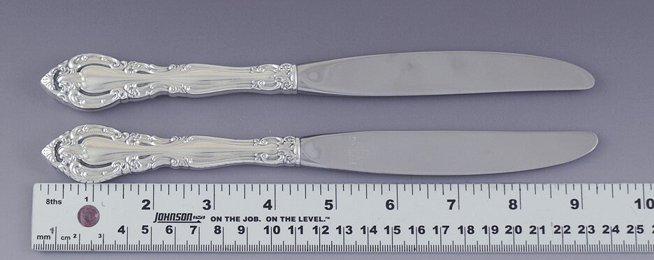 12 Alvin Vivaldi Pattern Sterling Silver & Stainless Dinner - Etsy