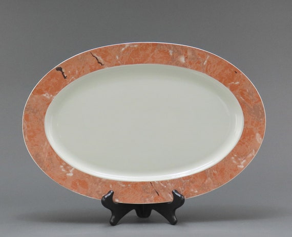 Great Porcelain Large Oval Serving Platter Villeroy and Boch Siena Pattern