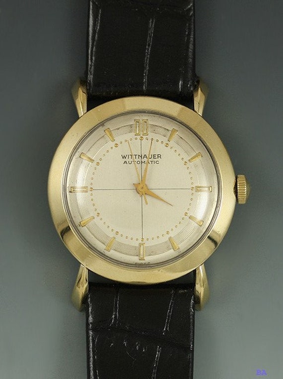 High Quality Wittnauer 14k Gold Mens Wrist Watch - image 1