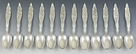 スターリングシルバー ティースプーンセット