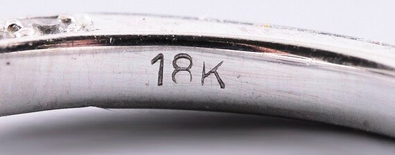 Fascinated ~1ct Ruby & Diamond 18K White Gold Ring - image 7