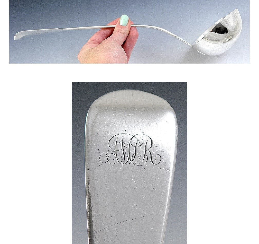 【英国】 キングスパターン パンチレードル【シルバープレート】 英国】 キングスパターン パンチレードル【シルバープレート】 英国