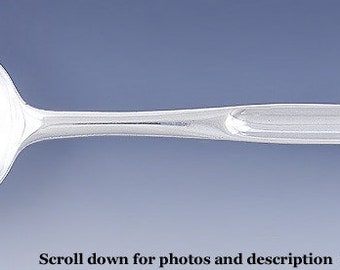 Antiker 1760 Englischer georgianischer Sterlingsilber-Doppel-Zuckermark-Löffel-Schaufel
