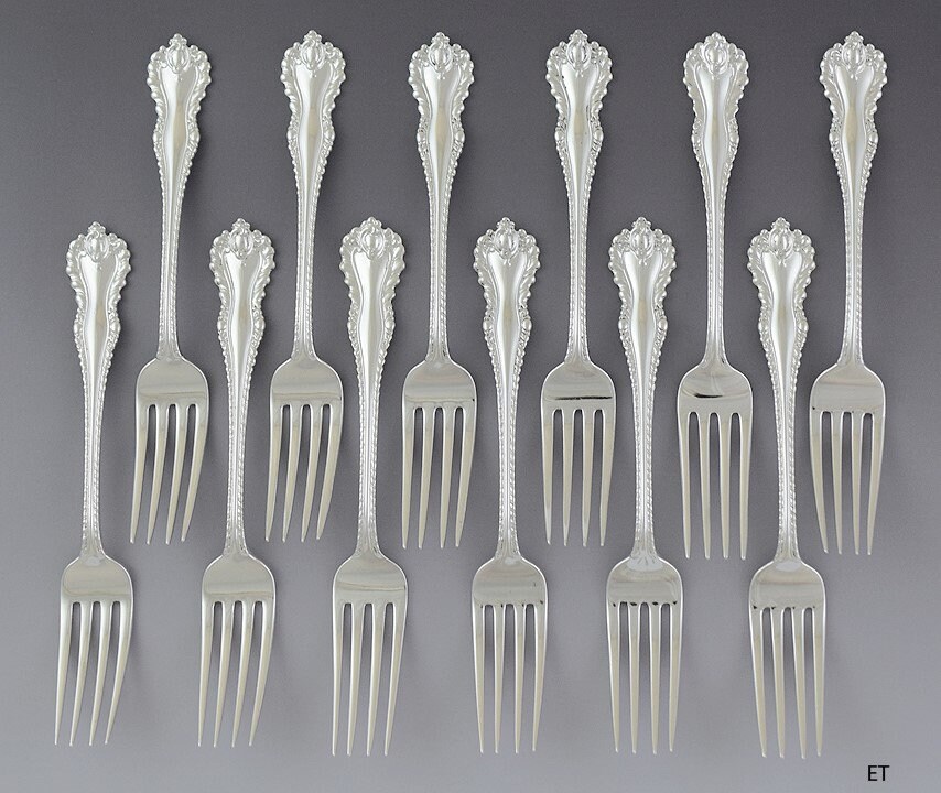 ドミニク＆ハフ スターリングシルバー マザランフォーク 12本