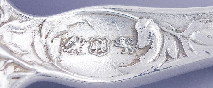 アールヌーボー リード バートン スターリング シルバー テーブル