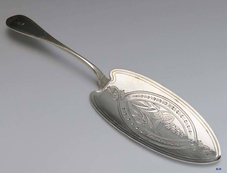 18601870 Antique Crosby Morse & Foss Sterling Silver Pie Etsy