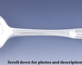 Antiker 1748 Englischer georgianischer Sterlingsilber-Doppel-Zuckermark-Löffel-Schaufel