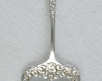 Antique Sterling Silver Dominick Haff Rococo Repoussé Waffle Server
