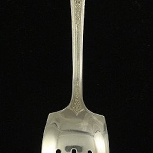 Feine Qualität Towle D'Orleans Sterling Silber kalte Fleisch Serviergabel