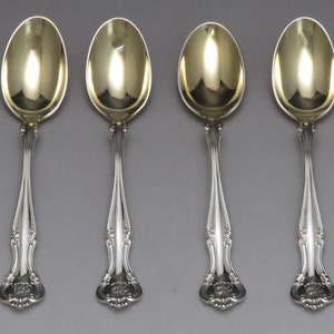1900 Gorham Cromwell Sterling Silver Demitasse Spoons (6)